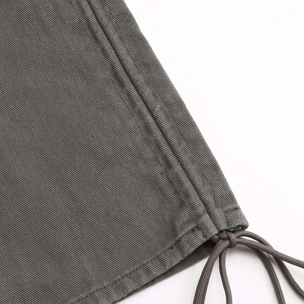 Cider Sz M NWT - Gray Cargo Pants with Sturdy Material and Straight Fit - Picture 7 of 13